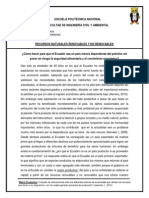 Dependencia Del Petroleo en El Ecuador