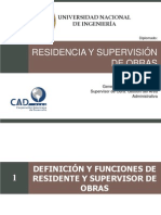 Residencia y Supervision de Obras PDF