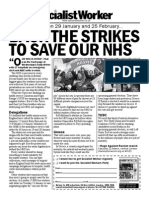 Back The Strikes To Save Our Nhs