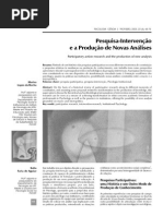 Pesquisa Intervenção e a Produção de Novas Análises