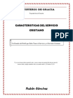 Características Servicio Cristiano