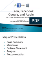 Amazon, Facebook, Google and Apple Case Study