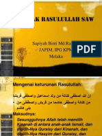 Akhlak Rasulullah SAW