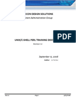 Unix C-Shell Perl Training Document r1.0