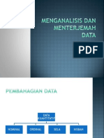 Menganalisis Dan Menterjemah Data