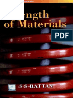 Strength of Materials by S S Ratan Text Book