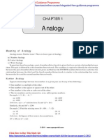 IGP CSAT Paper 2 General Mental Ability Analogy