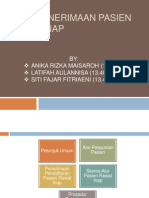 Alur Penerimaan Pasien Rawat Inap