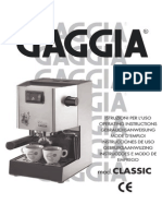 Gaggia Classic Manual