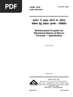 Download Is 16172-2014 Reinforcement Couplers by ssssgggg1968 SN252014218 doc pdf