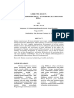 Download Jurnal Pengembangan Sumber Daya Manusia Melalui Motivasi Kerja by Thiar Nur Azizah SN252016140 doc pdf