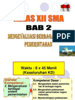 Bab II Sistem Pemerintahan