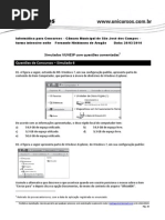 Simulados de Informática VUNESP www.informaticadeconcursos.com.br