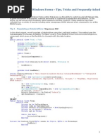 Data Grid View in Windows Forms