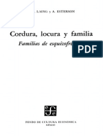 1995 Cordura Locura y Familia Familias de Esquizofrenicos