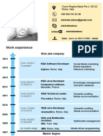 Michele Minno CV PDF