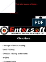 Ethical Hacking Concepts Email Windows Trojans Google Hacking