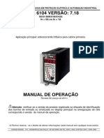 Rele de Protecao - Urpe6104V718R06