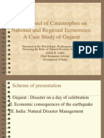The Impact of Catastrophes On National and Regional Economies: A Case Study of Gujarat