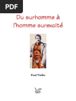 Du surhomme à l'homme surexcité Paul Viilio