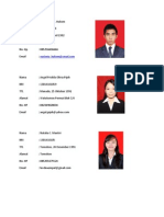 Biodata Koas Neurologi Masa KKM ( 27 Jan -2 Maret '14 )