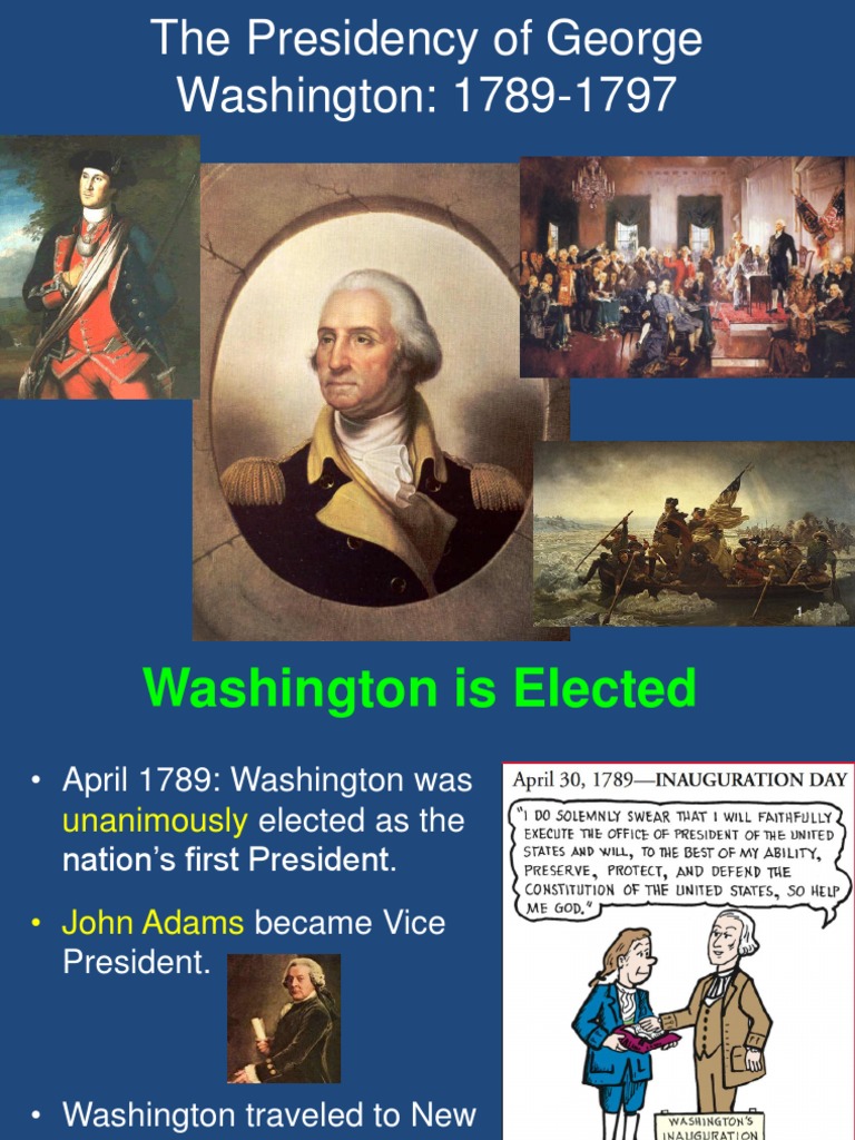 Key Events of Washington's Presidency | PDF | Alexander Hamilton ...