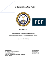 Indian Constitution and Polity: Final Report