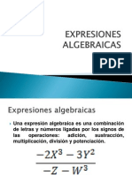 Expresiones Algebraicas