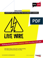 KS3 and 4 - Live Wire - Lesson Plan Activities - Electricity and the Railway