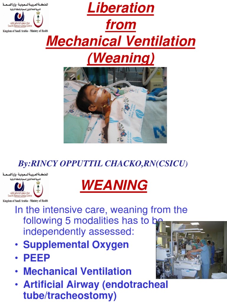 Liberation from Mechanical Ventilation.ppt Heart Failure