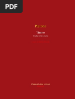 Platone - Timeo