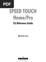 Alcatel Speed Touch Pro CLI Guide