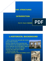 STEEL STRUCTURES HISTORY AND DESIGN