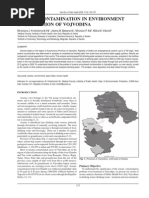 Arsenic contamination in environment in the region of Vojvodina, Miroslava J. Kristoforović-Ilić, Jelena M. Bjelanović, Miroslav P. Ilić, Milka M. Vidović [2009]