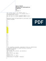 Programare Procedurala  2009 - 2010 Rezolvari