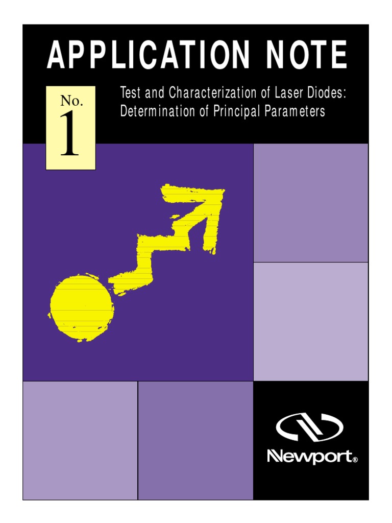 Application Note Test and Characterization of Laser Diodes