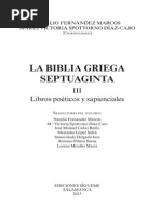 Septuaginta III