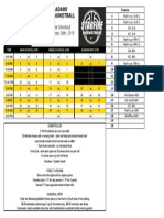 SA Youth Shootout January 24th Schedule Copy