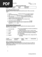 Contemporary Topics 3 Chapter 5 Vocabulary Quiz