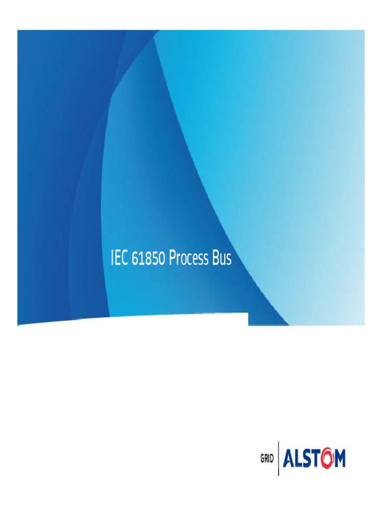 IEC 61850 Process Bus | PDF | Electrical Substation | Network Switch
