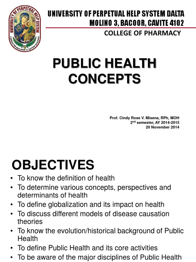Key Concepts of Public Health Overview | PDF | Preventive Healthcare ...