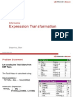 Expression Transformation