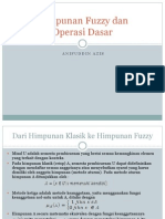 Himpunan Fuzzy Dan Operasi Dasar (Versi 2)