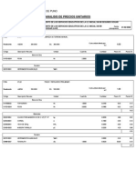 Analisis de Presios Unitarios GOBIERNO REGIONAL DE PUNO   MEJORAMIENTO DE LOS SERVICIOS EDUCATIVOS DE LA I.E. INICIAL 246 MI SEGUNDO HOGAR ILAVE