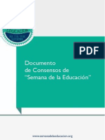 Documento-Consensos-Semana de La EDUCACION ARGENTINA