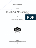 Algunas Reflexiones Sobre El Juicio de Amparo - Mexico PDF