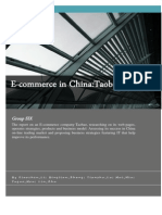 E-Commerce in China:Taobao: Group SIX