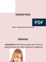 Hemoptizia prezentare