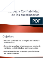 Contrucción de Cu7estionarios Validez y Confiabilidad (2)