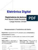 Aula16 Registradores de DeslocamentoAula16 Registradores de DeslocamentoAula16 Registradores de Deslocamento